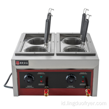 Komersial 4 Grids Noodle Cooker